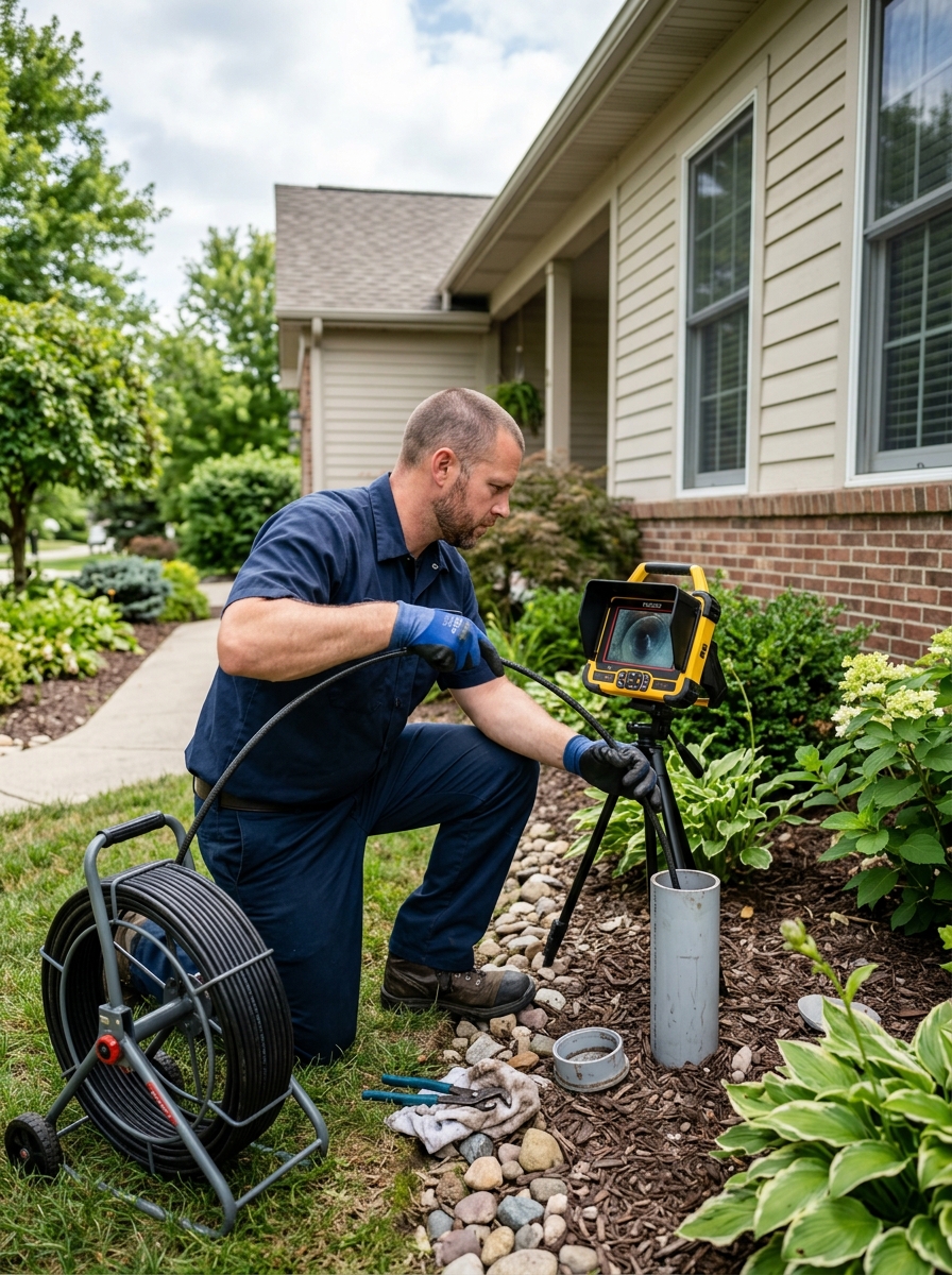 Sewer & Main Line — Camera inspections, repairs, and replacements.
